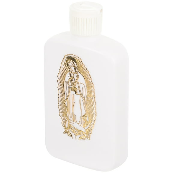 WHAMVOX Holy Water Bottle Catholic Refillable Empty Plastic Container for Storage Use Assorted Color 100ml