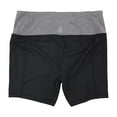 thumbnail image 2 of Reebok Womens Fitted Highrise Athletic Compression Shorts, 2 of 2