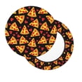 thumbnail image 2 of Bingfone Cartoon Pizza Padded Round Bar Stool Cover Cushion with Elastic Fabric Round Chair Seat - Cartoon Pizza, 2 of 7