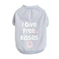 thumbnail image 1 of Binwennn Pet Clothes Spring Summer Pet Breathable Comfortable Clothes Cute Printed Pet Clothes For Cats And Dogs Pet Clothes Closet Pet Clothes Rack Small Pet Clothes for Medium Dogs Male Pet Clothes, 1 of 7