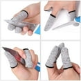 thumbnail image 4 of Manchon Protecteur Résistant aux Coupures 20 Pcs Cots pour Doigts 5 Niveaux de Manchon Protecteur Résistant aux Coupures Manchon Antidérapant Réutilisable pour Sculpture de Cuisine, 4 of 8