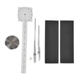 thumbnail image 2 of Wall ClockWall Clock Decor 35in Big Wall Clock Wall Clocksfor Living Room Decor Extended Durability, 2 of 5