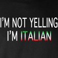 thumbnail image 3 of CafePress - YELLING ITALIAN Long Sleeve T Shirt - Long Sleeve Dark T-Shirt, 3 of 4