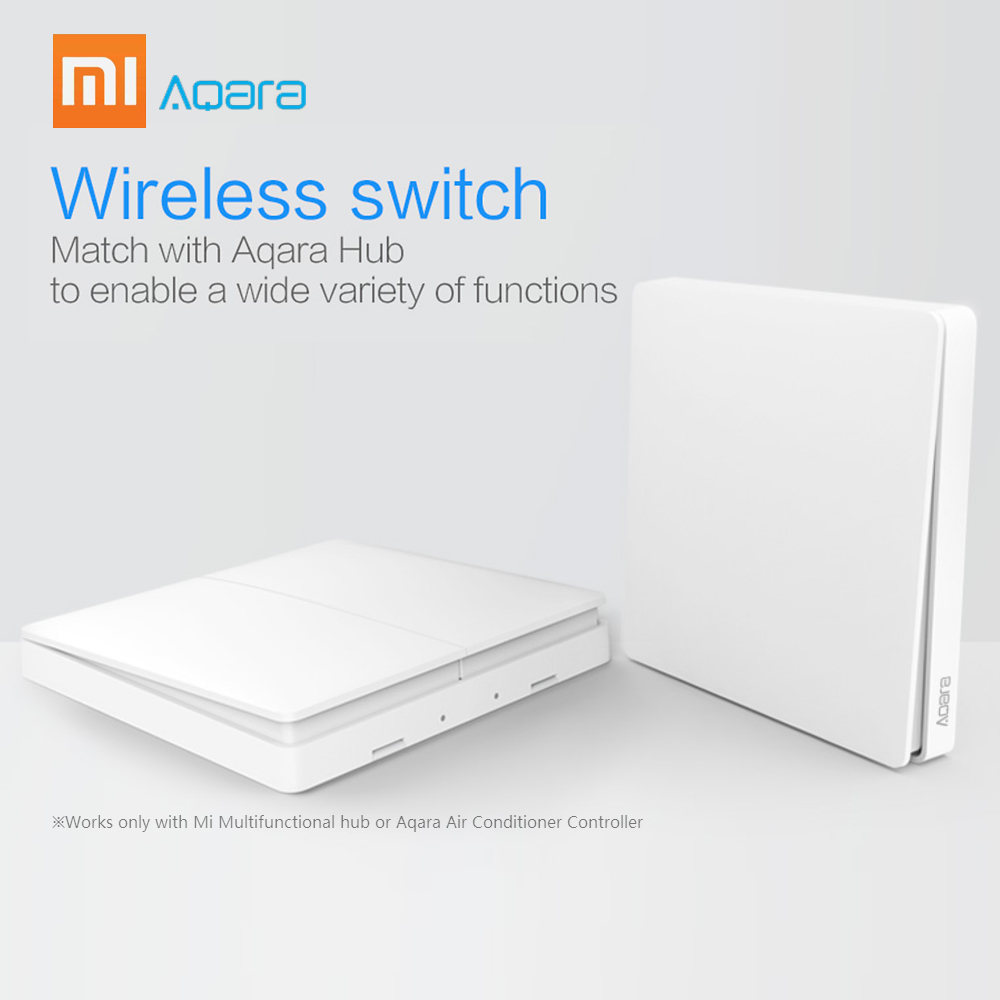 Original Xiaomi Aqara Smart Wireless Wall Switch Light Remote Control