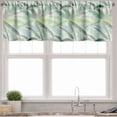 thumbnail image 3 of Ambesonne Palm Tree Valance & Curtain, Leafy Green Branches, 55"x36", Multicolor, 3 of 6