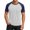 #042 Navy-A1, variant on T -Shirts for Men Raglan Sleeve Crewneck Elastic Outdoor Tops Basic Short Sleeve Soft Gym Pullover