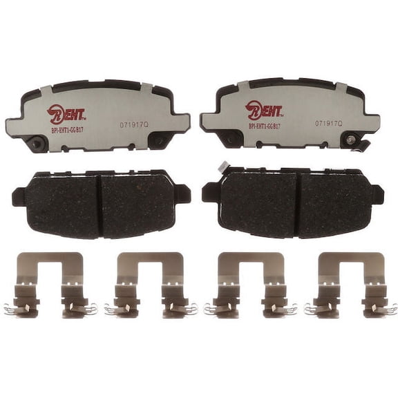 Rear Brake Pad Set - Compatible with 2016 - 2021 Honda HR-V 2017 2018 2019 2020