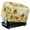 Beige-Sunflowers, variant on HELLHERO Coffee Print 2 Slice Toaster Cover, Anti Fingerprint Toaster Dust Protector with Adjustable Drawstring, Universal Kitchen Appliance Cover with Top Handle