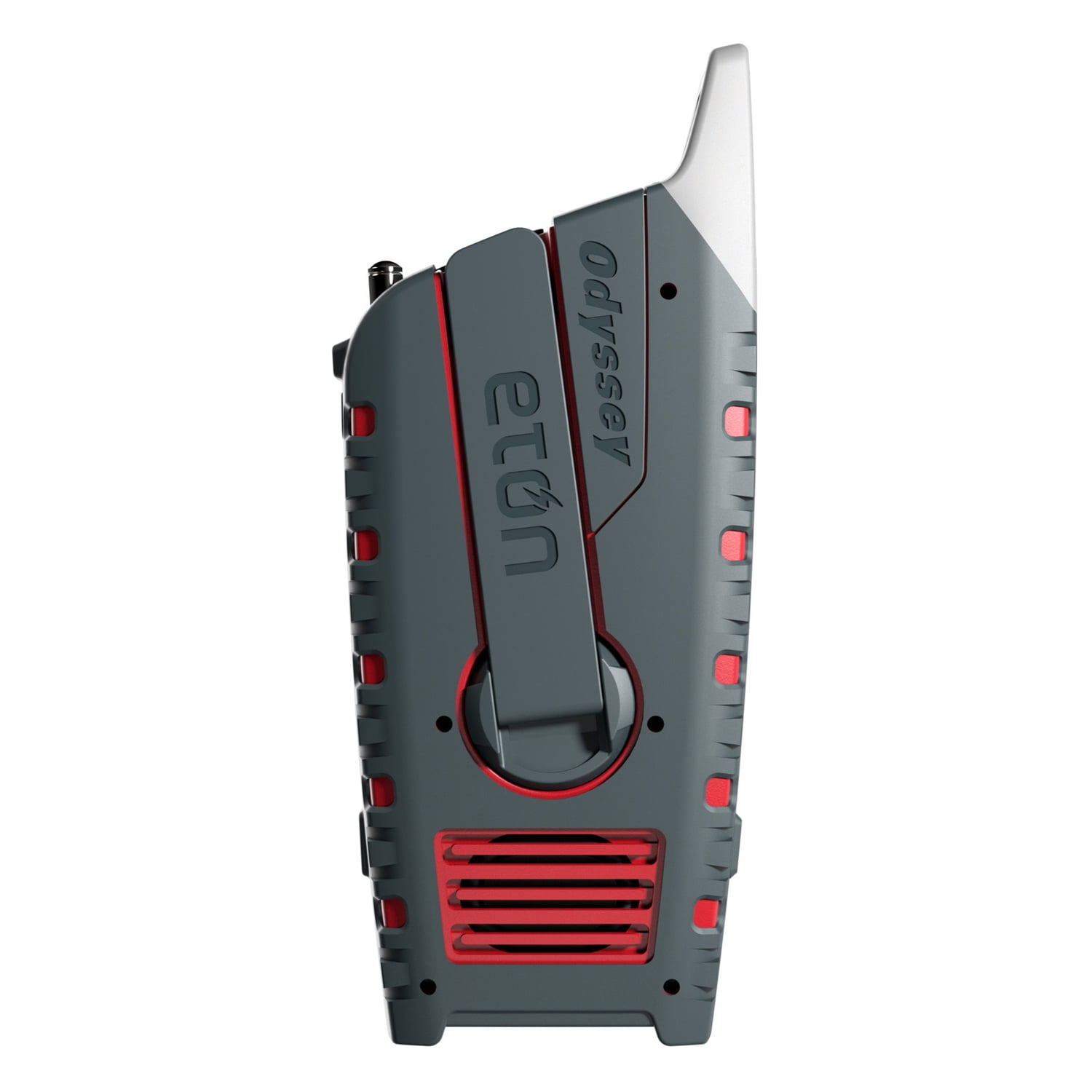 American Red Cross by Eton ODYSSEY Bluetooth Portable Weather Radio with AM/FM/Shortwave/NOAA Alerts and Flashlight, Red and Black, ARCODYSSEY