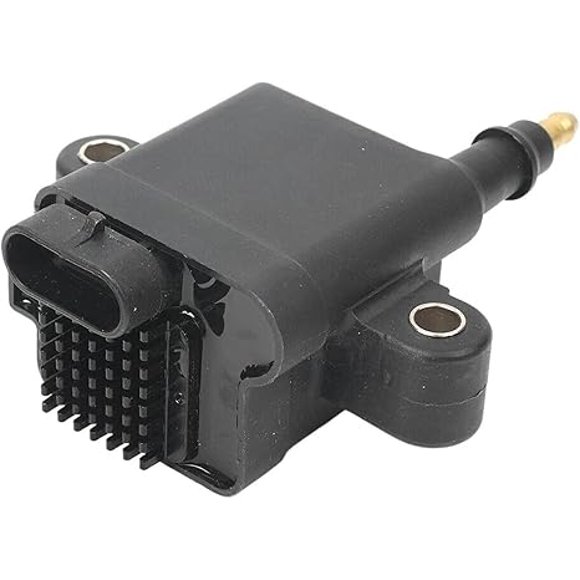 Ignition Coil with 5 Pin Connector for Mercury for Optimax 300-8M0077471 339-879984A1 339-879984T00 879984A1 Metal Plastic