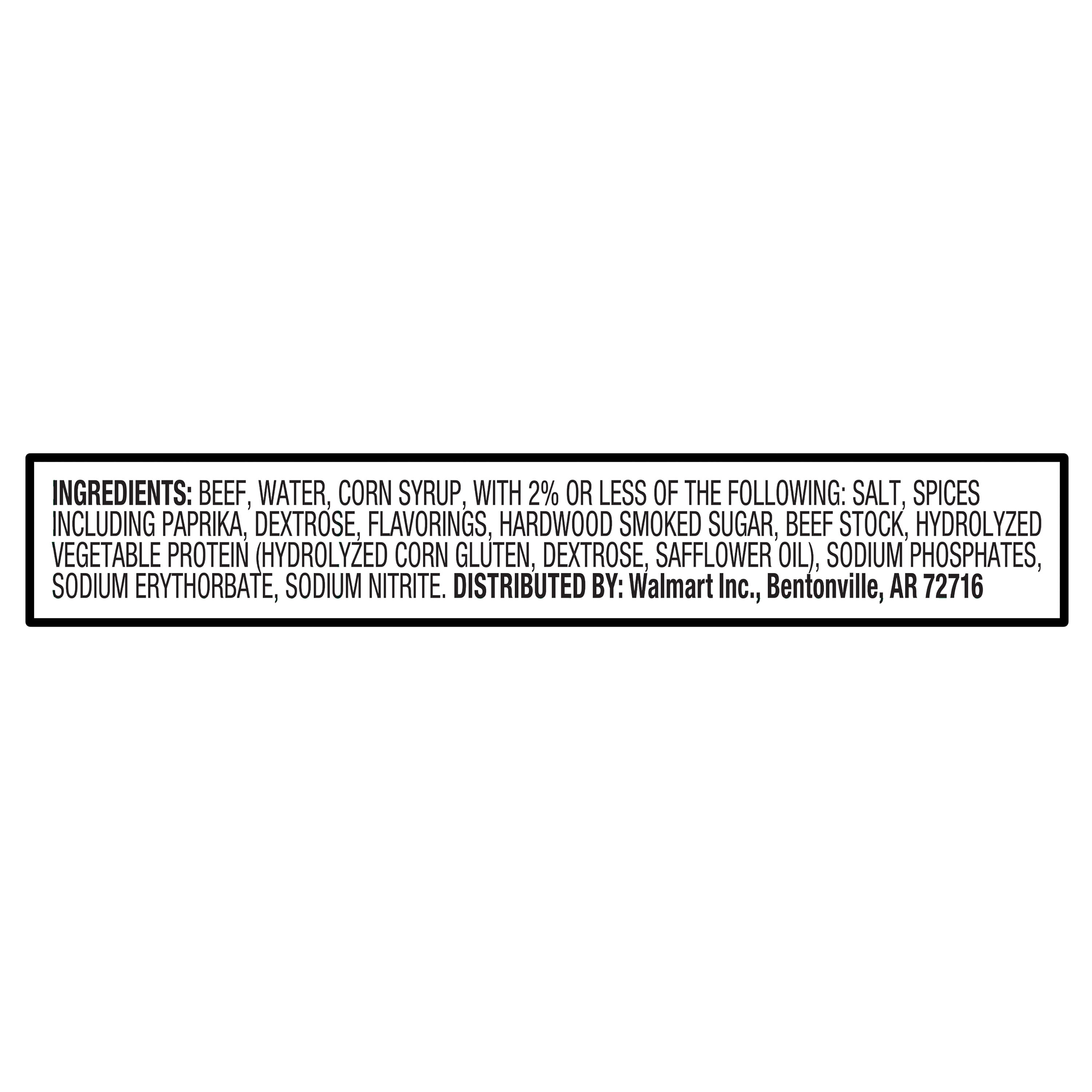 Great Value Fully Cooked Beef Smoked Sausage, 12 oz (Refrigerated)