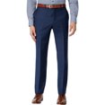 thumbnail image 1 of Tommy Hilfiger Sharkskin Modern Fit - Pantalones de vestir para hombre, color azul, 36 W x 32 L, 1 of 1