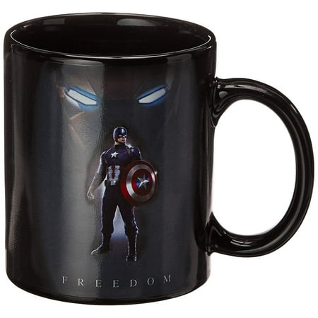 Captain Mug - Mug - Marvel - Captain America Civil War Stand Cup Heat Chnage New cmgc-cw-tcfd