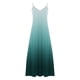 thumbnail image 4 of V Cuello Vestidos de Verano para las Mujeres 2025 Impresión sin Mangas Cuello Redondo Vestido Casual, Imitación Algodón Tirar Marco, 4 of 6