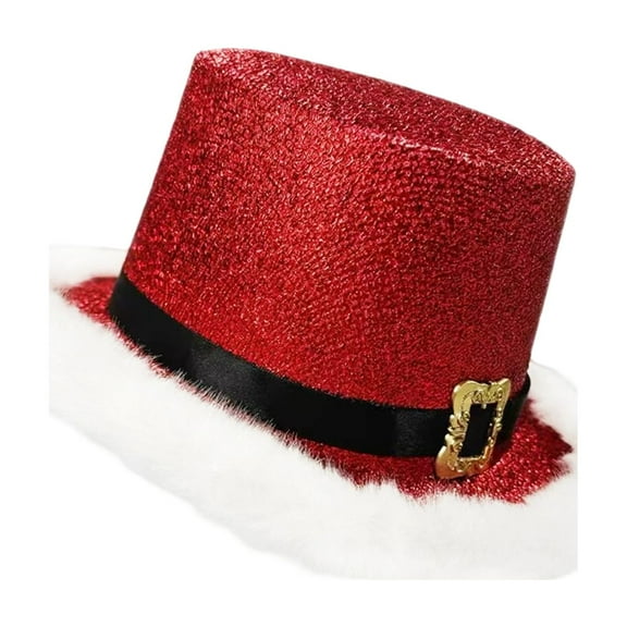 Santa Clauses Red And Green Elves Hat Soft Comfortable Costume Hat Perfect For Christmas Parties Family Matching Outfits