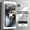 Black, variant on For iPhone 17 Magnetic Phone Case,Built-in Camera Lens Protector,Logo View Designing,Compatible with MagSafe,Shockproof Military Grade Drop Protection Ultra Slim Phone Case,Gold