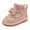 Pink, variant on Huowey Children Boots Girls Boots Autumn Winter Single Boots High Boots Bow Fashion Outwear