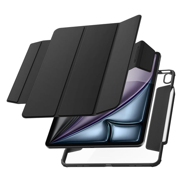 Funda para iPad Spigen 33 cm Air Skin Pro negra M4/M3/M2
