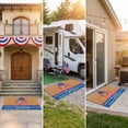 thumbnail image 5 of Cififendec 4th of July Doormat, 23.62"×15.75", Patriotic Non-Slip Coir Mat with Happy 4th of July Print for Front Porch, Entryway & Outdoor Holiday Decor, 5 of 5