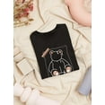 thumbnail image 3 of Change Bear Paint New Art Shaped T-Shirt Women -Image by Shutterstock, Female x-Large, 3 of 4