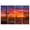 Color 4, variant on 8 Pack Art Acoustic Panels Sound Absorbing coastal bay building New York skyline Brooklyn Bridge by night Decorative Soundproof Wall Panels Self Adhesive for Recording Studios Office 48"x32"