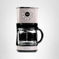 thumbnail image 2 of Haden 12-Cup Programmable Coffee Maker for Home or Office, Putty & Chrome &ndash; Drip Brewer Machine with Brew Strength, Delay Brewing, Auto Shut-Of, 2 of 10
