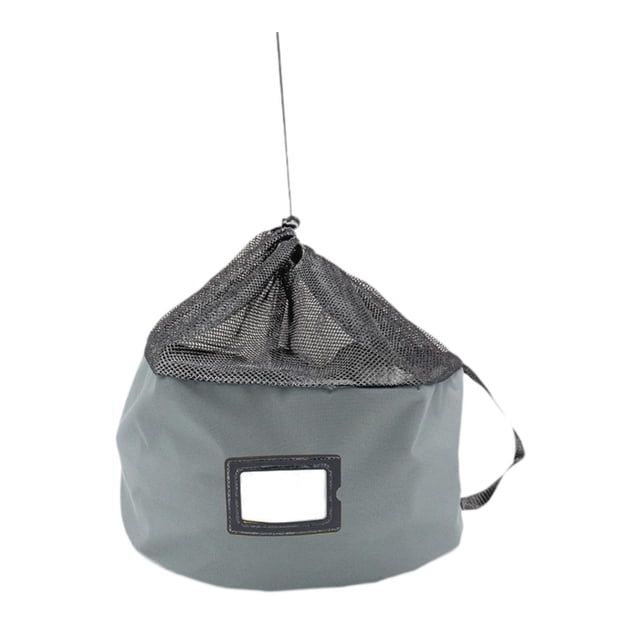 Siruishop RV Hose Storage Bag Organization Utility Bag Oxford Portable Pouch Drawstring Mesh Top for Home Yard Electrical Cords Kitchen Gray