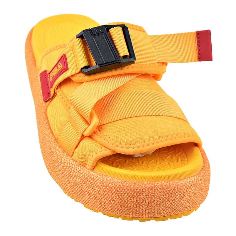 Fila sandals hotsell mens orange