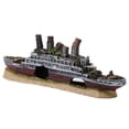 thumbnail image 1 of East buy Adorno Decoración de Acuario, Titanic Lost Wrecked Boat Barco Decoración de Acuario Adornos de naufragio, 1 of 5