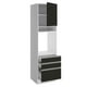 thumbnail image 2 of Mueble Para Horno Y Microondas Madesa Glamy 60cm BN 10, 2 of 3