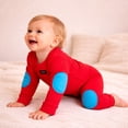 thumbnail image 5 of NurtureNauts Explorer’s Choice Padded Toddler Shirt & Pants Set with Knee & Elbow Pads - Red - 18-24 Months, 5 of 7
