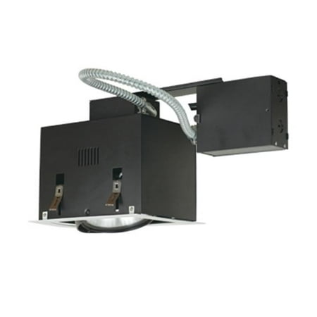 

Jesco Lighting MGRP38-1SB 150W 1 Light Double Gimbal Remodel Recessed Fixture Silver & Black