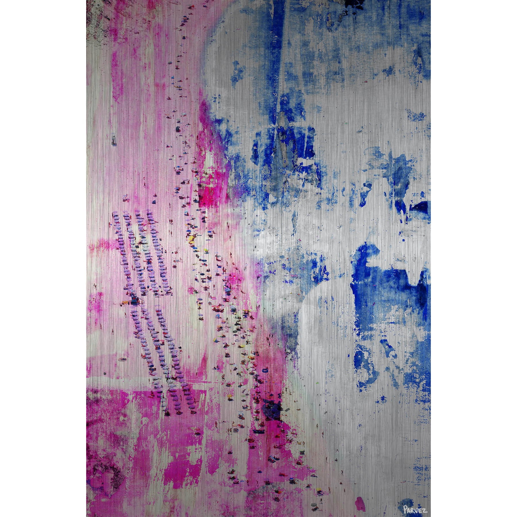 "Exhilaration" Painting Print on Brushed Aluminum