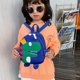 thumbnail image 1 of Mochila para niños, diseño elevado, con diseño de dinosaurio de dibujos animados, para exteriores, de gran capacidad, 1 of 8