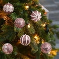 thumbnail image 6 of Christmas Hanging Decor 6pcs Christmas Balls 8cm Christmas Tree Decoration Hanging Balls Christmas Balls Decoration Arrangement Outdoor Decor, 6 of 6