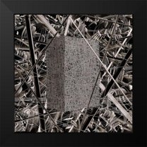 NADAL 12x12 Black Modern Framed Museum Art Print Titled - BW 231113