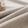 thumbnail image 7 of CURTAINKING Blackout Curtains for Bedroom, Faux Linen Curtains 90 Inch Length for Living Room, Thermal Insulated Drapes, Grommet Top Window Treatments, 1 Panel Taupe, 7 of 7