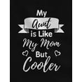 thumbnail image 6 of Tstars Boys Unisex Aunt Shirts Aunt Top My Aunt is Like my Mom But Cooler Cute Gift for Auntie Sister Family Tee Relative Toddler Kids T Shirt, 6 of 7