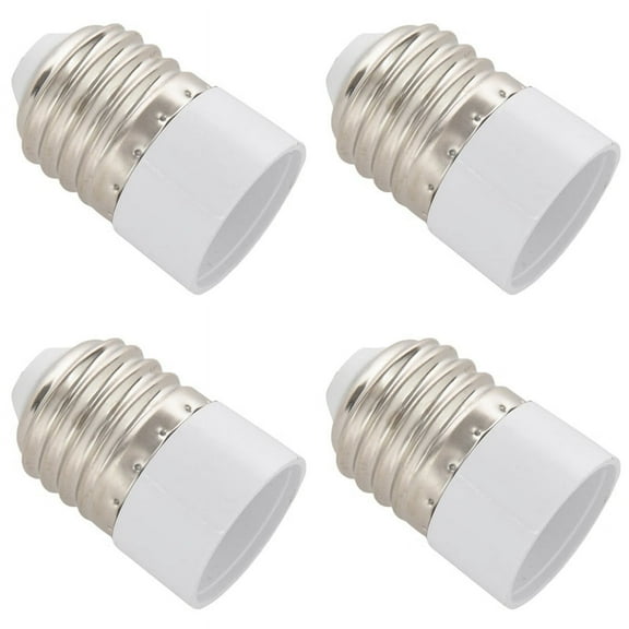 4X E27 to E14 Base LED Light Lamp Bulb Adapter Converter