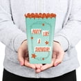 thumbnail image 4 of Big Dot of Happiness The Life of a Party Popcorn Boxes, Party Like a Showgirl Favor Paper Containers, Orange & Green Pop Star Treat Boxes for Birthday or Bachelorette - Set of 12, 4 of 5