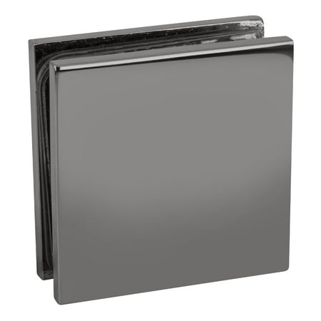 

CRL SGCU1CH Chrome Square Style Notch-in-Glass Fixed Panel U-Clamp