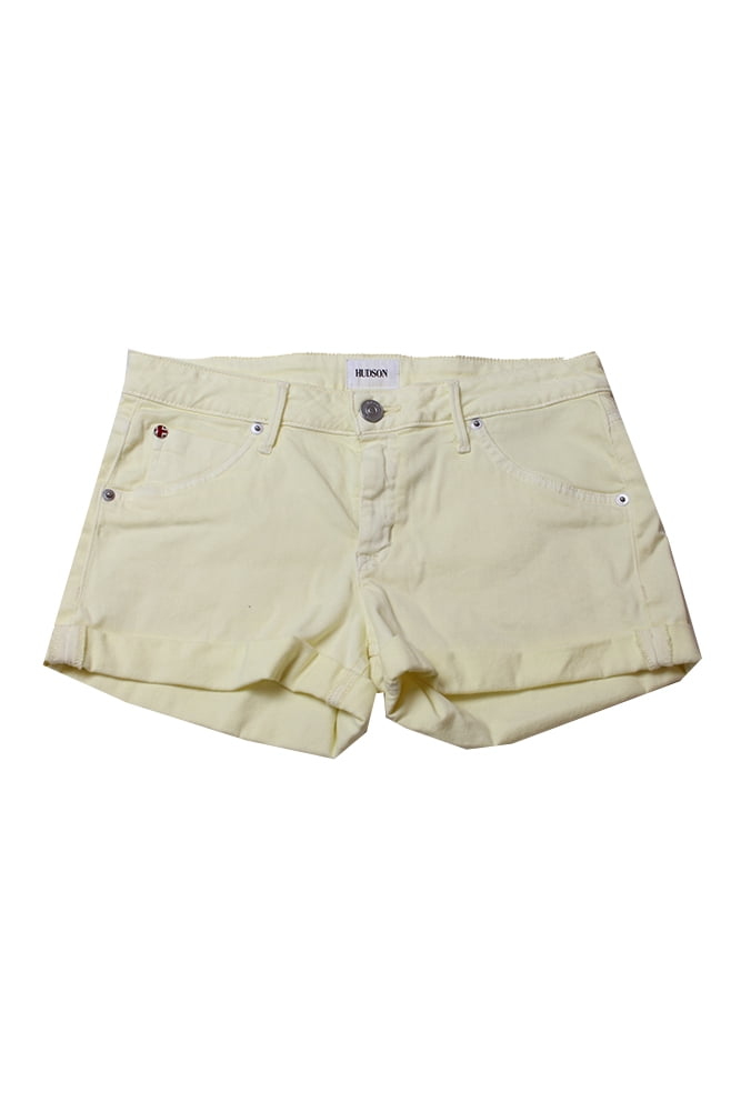 Hudson Jeans Yellow Hampton Cuffed 