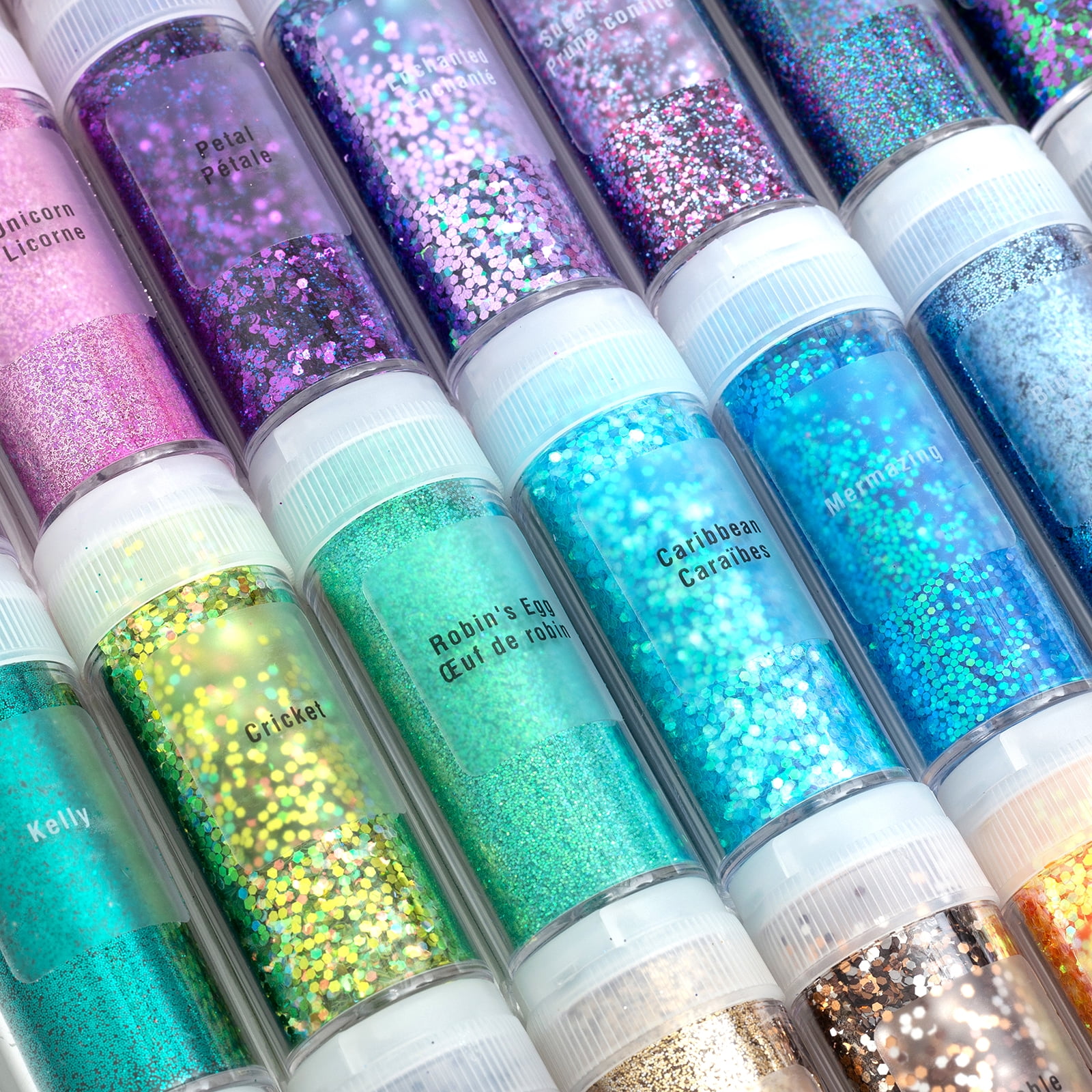 Mixed Glitter Set by Recollections - Assorted Glitter Set for Resin - Card Making - Decorations - Home DecorProject and Arts & Crafts - 1 Pack