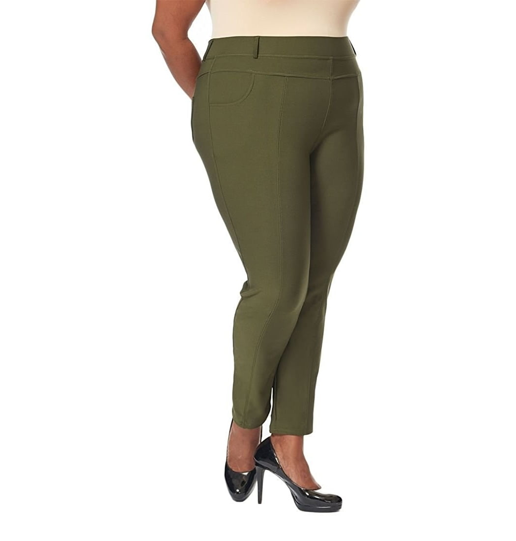 Women's Plus Size Jean Like Leggings Jeggings - Walmart.com