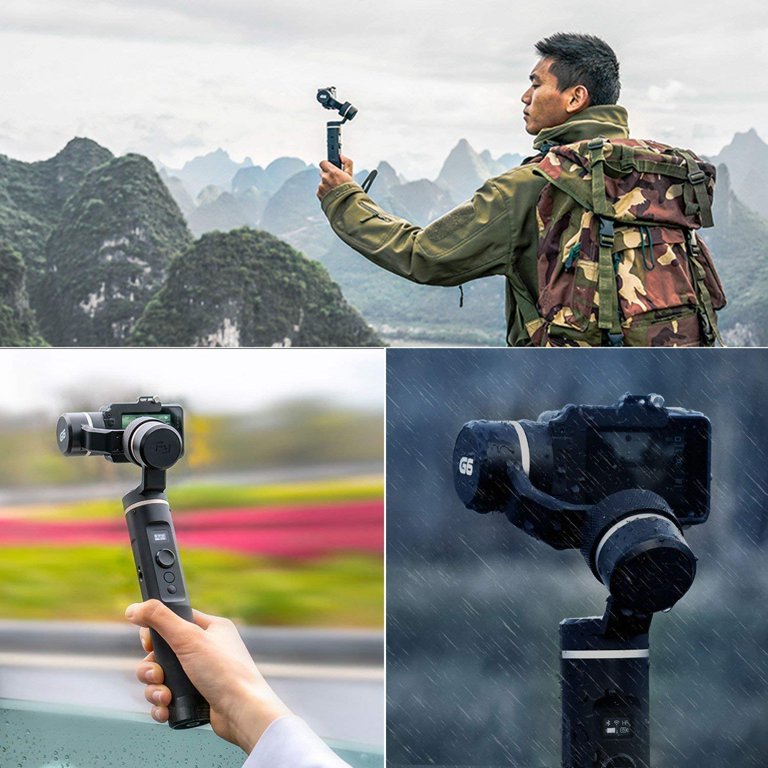 Feiyu Tech G6 3-Axis Splash Proof Handheld Gimbal Stabilizer for