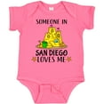 thumbnail image 3 of Inktastic Someone in San Diego Loves Me Boys or Girls Baby Bodysuit, 3 of 5