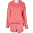 thumbnail image 5 of Ensembles de Pyjama pour Femmes MEOW Automne Hiver Flanelle Pyjamas Chauds Dessin Animé, 5 of 5