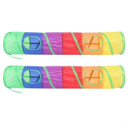 2X Cat Tunnel Pet Tube Play Toy Indoor Outdoor Kitty Puppy Toys for Puzzle Exercising Training