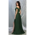thumbnail image 2 of Ruched Off Shoulder Formal Gown, 2 of 4