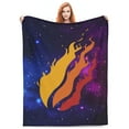 thumbnail image 2 of Prestonplayz Fleece Throw Blankets, Super Soft Flannel Cozy Blankets for Adults, Washable Lightweight Blanket for Couch Sofa Bed Office, Warm Plush Blankets, 2 of 8